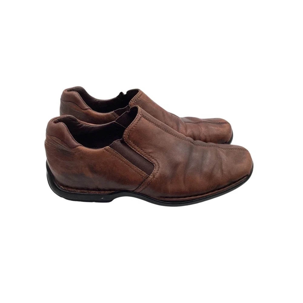 Cole Haan ZENO Slip On Leather Loafers‎ Shoes Mens 9M Brown